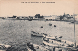 29 ILE-TUDY.    LOCTUDY.   PONT-LABBE     Vue D'ensemble    SUP  PLAN  Env. 1910.     RARE - Ile Tudy