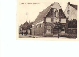 Welle : Kerkstraat & Patronage -  Uitgave Victor Triest , Dorp Welle - Denderleeuw