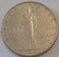 1958 - Vaticano 100 Lire   ------- - Vatican