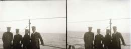 MARINE LE MASSENA PHOTO STEREOSCOPIQUE VERRE 1907  MILITAIRE GUERRE 063 - Stereoscopic