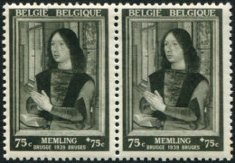 1939 BE Memling, Cob 512 2 Timbres - Sonstige & Ohne Zuordnung