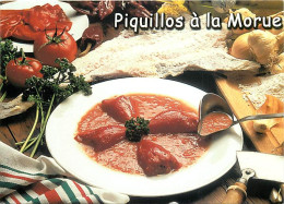 Recettes De Cuisine - Piquillos à La Morue - Carte Neuve - Gastronomie - CPM - Voir Scans Recto-Verso - Recettes (cuisine)