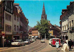 Automobiles - Freiburg Im Breisgau - Oberlinden Mit Munster - Mercedes - CPM - Voir Scans Recto-Verso - PKW