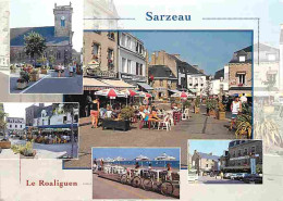 56 - Sarzeau - Multivues - Automobiles - Parasols - Terrasse De Café - CPM - Voir Scans Recto-Verso - Sarzeau
