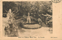 83 - Saint Zacharie - Hotel Du Château Mont Vert - La Cascade - CPA - Oblitération Ronde De 1932 - Voir Scans Recto-Vers - Saint-Zacharie