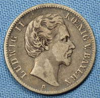 Bayern / Bavaria • 2 Mark  1876 • Ludwig II • Silver 900‰ • German States / Bavière [24-423] - Other & Unclassified