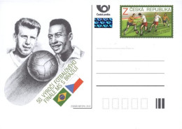 CDV 159 Czech Republic 50th Anniversary Of Chile World Cup 2013 Masopust And Pele - 1962 – Chile