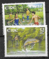 Ireland Europa Cept Set With Fish Mnh ** 2001 - Ongebruikt