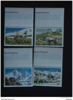 Falkland Islands Dependencies 1981 Le Renne Rendieren  Yv 101-104 MNH ** - Gibier