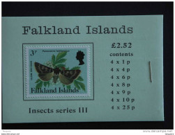 Falkland Islands 1984 Araignées Insectes Spinnen Insekten Boekje Carnet Yv C403 MNH ** - Islas Malvinas