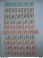 België Belgique Rolzegel Rouleau Boudewijn Baudouin Elström R46 + R50 + R54 + R58 + R62 +R63 +R66 +R70 +R74 + R78 MNH ** - Coil Stamps