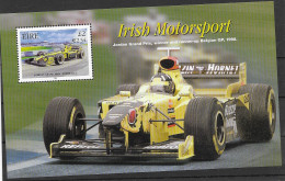 Ireland Formula 1 Car Sheet  Mnh ** 2001 - Hojas Y Bloques