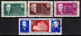 Roumanie 1957 Mi 1635-8 (Yv 1505-8), Obliteré - Used Stamps