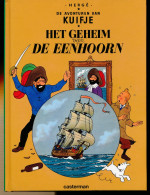 KUIFJE - HET GEHEIM VAN DE EENHOORN  - HARDE COVER - 23 X 17 CM   IN NIEUWSTAAT    2 AFBEELDINGEN - Kuifje