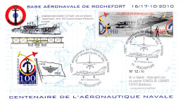 AERONAV10-1R - PLI 100 ANS AÉRONAUTIQUE NAVALE - ROCHEFORT - Maritiem