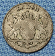 Baden - German States • 6 Kreuzer 1850 • Keydate • Leopold I • Bade / Germany • [24-425] - Sonstige & Ohne Zuordnung