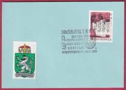 Österreich MNr. 1184 Sonderstempel 26. 6. 1965 Kapfenberg Werbeausstellung - Briefe U. Dokumente