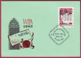 Österreich MNr.1184 Sonderstempel 9. Juni 1965 WIPA 1965 Collegium Hungaricum - Cartas & Documentos