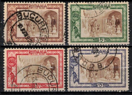 Roumanie 1907 Mi 208-11 (Yv 203-6), Obliteré - Altri & Non Classificati