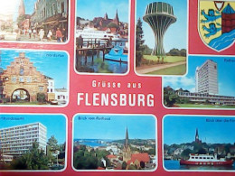 GERMANY  GRUSSE AUS FLENSBURG. WASSERTURM N1970  JV5791 - Flensburg