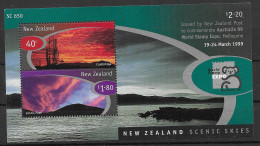 New Zealand Mnh ** Sheet From 1999 - Blocks & Sheetlets