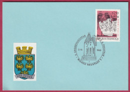 Österreich MNr.1184 Sonderstempel 3. 10. 1965 Wiener Neustadt 3. Grosstauschtag - Briefe U. Dokumente