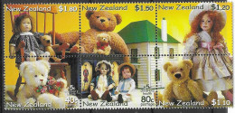 New Zealand Mnh ** Set From 2000 Toys 10 Euros - Unused Stamps