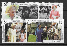 Samoa Royals Set Mnh ** Set From 1999 8 Euros - Samoa