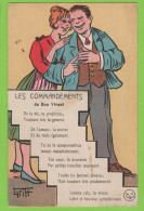 ILLUSTRATEUR : GRIFF - HUMOUR GRIVOIS -COMMANDEMENTS DU BON VIVANT -  TOUTES LES FEMMES AIMERAS... BROCHERIOUX 174 - Griff