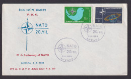 Ankara Türkei Brief 20th Jahre Nato - Covers & Documents