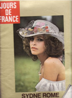 JOURS DE FRANCE N°1032 SEPTEMBRE 1974 SYDNE ROME - Gente