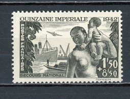 FRANCE - QUINZAINE IMPERIALE - N° Yvert 543 * - Nuovi