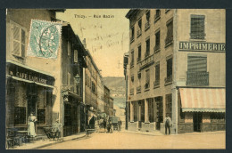CPA - Carte Postale - France - Thizy - Rue Bazin (CP24508) - Thizy