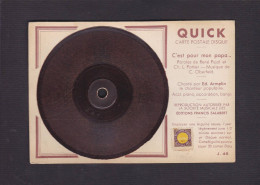 CPA Système Phonographe Gramophone Non Circulée - Mechanical