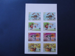 Azerbaijan 2000  PROOF Imperforated Block WWF Ducks MNH - Sonstige & Ohne Zuordnung