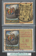 USATI ITALIA 1961 - Ref.0152B "SAN PAOLO A RROMA" Serie Di 2 Val. - - 1961-70: Used