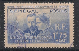 SENEGAL - 1938 - N°YT. 149 - Marie Curie - Oblitéré / Used - Oblitérés