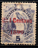 GUATEMALA - 1899 - National Emblem Surcharged In Red - USATO - Guatemala