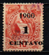 GUATEMALA - 1900 - National Emblem Surcharged In Black - USATO - Guatemala