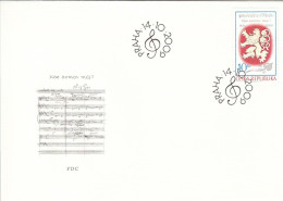 FDC CZECH REPUBLIC 609 - FDC