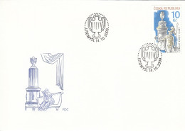 FDC CZECH REPUBLIC 610 - FDC