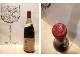 Clos De Vougeot 1964 - Henri De Bahezre - Bouteille N°1 - 75 Cl - Rouge - Vin