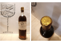 Château Suduiraut 1950 - Sauternes - 1er Grand Cru Classé - 75 Cl - Liquoreux - Wine