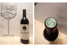 Château Du Maréchal 1985 - Haut-Médoc - 1 X 75 Cl - Rouge - Wein