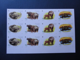 Guinea Bissau 2002  PROOF Imperforated Block WWF - Otros & Sin Clasificación