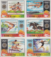 Olympische Spelen 1972, Ras Al Khaima -  Zegels ( Opdruk ) Postfris - Sommer 1972: München