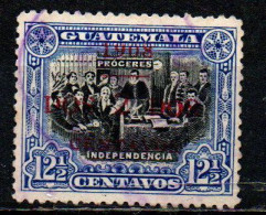 GUATEMALA - 1908 - Declaration Of Independence Surcharged In Red - USATO - Guatemala
