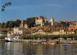 Nyon - Le Château Vu Du Lac - Nyon