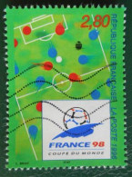 2985 France 1995 Oblitéré Coupe Du Monde De Football France 98 - Oblitérés