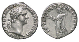 DOMITIAN. AD 81-96. AR Denarius. Rome. - Les Flaviens (69 à 96)